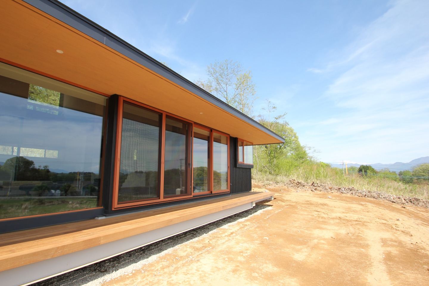 峰々を見渡す家  長田工務店